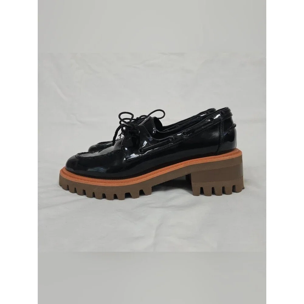 Aerosoles Russell Patent Boat Shoe 7